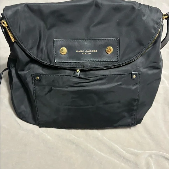 Marc Jacobs Black Nylon Crossbody Bag - Picture 1 of 8